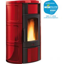 Termostufa a Pellet Iside 2.0 Bordeaux Extraflame