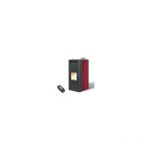 King - termostufa a pellet idro 24 kw bordeaux cod. 17376 con telecomando