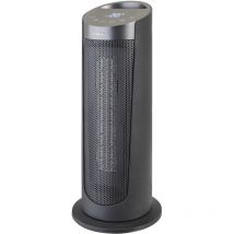 Bimar - Termoventilador ptc de Columna con Wi-Fi - Potencia Regulable, Control por Voz y Temporizador - 185x450x185 mm