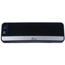Termoventilatore Niklas Elegant Black 2000W – Potenza 2000W – Dimensioni 56x10xH19 cm – Telecomando incluso – Installazione a parete