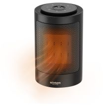 Wintem – Termoventilatore da Tavolo 1500W – Potenza 1000W-2000W, Oscillazione 75°, Sicurezza, Design Compatto