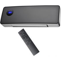 Termoventilatore Split Ceramico Elettrica Parete Otelya Luxe Sannover 2000 w Nero