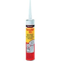 Teroson - 192501 Agent D'Étanchéité De Silicone Terostat 33, Blanc, 310 Ml (par 12)