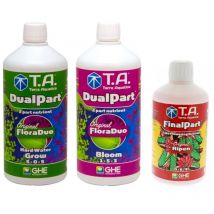 Pack - 500ml x3 - Dualpart eau douce - Floraduo + Ripen Terra Aquatica ghe Terra Aquatica