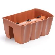Crown 12L. pot, dimensions (mm) 393x278x201, couleur Terracotta - Terre cuite