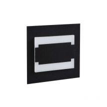 Mini Spot LED 0,8W pour Escalier Noir TERRA DC 12V Blanc Chaud 3000K