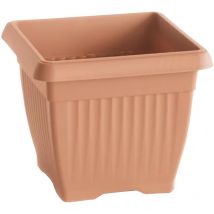 Pot de fleur carré Terra 37x37x30 cm en plastique Terre cuite - Prosperplast