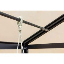 Tuteur en aluminium 309 cm - Terrando