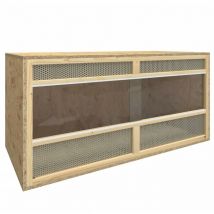 Terrariums en bois et verre 100 x 47 x 47 cm. Pour serpents et reptiles - Bois