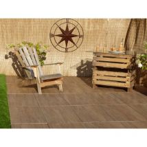 Terrasse roble 18 m² - 36 dalles