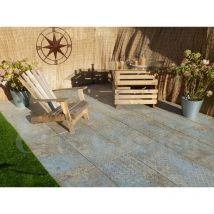 Terrasse vintage 18 m² - 36 dalles