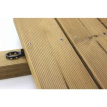 Terrassenschraube Edelstahl A4 – ø 5,0 x 70 mm – TX25 – 300 Stück