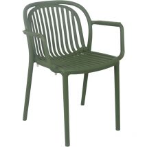 Olivgrüner Terrassensessel