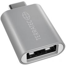 Terratec - usb 2.0 Adaptateur [1x usb-c mâle - 1x usb 3.1 femelle type a] connect C1