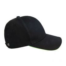 Cap Workwear universal schwarz/limette