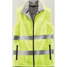 Terrax Workwear - Gilet De Signalisation Workwear Taille L Jaune En 20471 Cl. 1