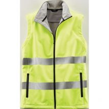 Warnweste Workwear Größe l gelb en 20471 Kl. 1