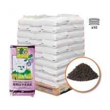 Terre de bruyère forestière pour plantation 10 sacs de 40 litres - KOM14-10x40