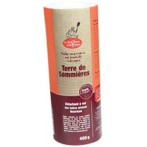 Terre de sommières 400 g – Détachant traditionnel – Tube en carton avec couvercle poudreur