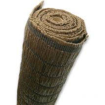 Terre Jardin - Synthetischer Sichtschutz - Strohimitat - 230 g/m² Braun 1.5 x 5