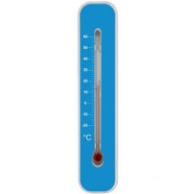 Terre Jardin - Termómetro magnético azul de 14 cm - Preciso y práctico