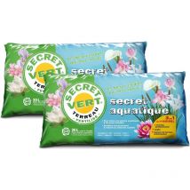 Secret Vert - Terreau bio pour plantes aquatiques 20L (Lot de 2)