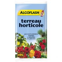 Terreau horticole Algoflash 40 litres