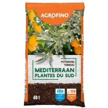 Terreau plantes Méditerranéennes Agrofino 150 jours de nutriments 40L