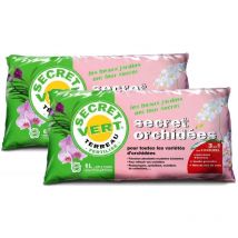 Terreau pour orchidées 1,2kg (Lot de 2)