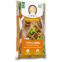 Or Brun - Terreau Semis et Bouturage 20L : pour des jeunes pousses épanouies