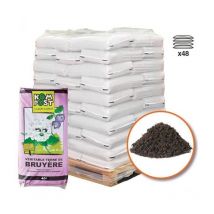Terreau terre de bruyère forestière 48 sacs 40 litres plantes extérieures - KOM14-48x40