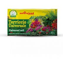 Terriccio universale per piante verdi e fiorite, 45 litri - euroterriflora