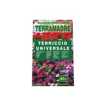 Terriccio Universale Terramadre 45L – Adatto per Piante Verdi e Fiorite – Miscela Naturale con Torbe e Pomicino