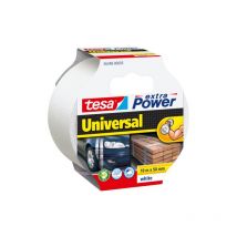 Capaldo - Tesa American tape extra power blanc 3 couches mm 50x10 mt adhe'rent re'sistant a' l'eau