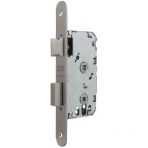 Tesa Assa Abloy - 20145RHN Serratura a Incasso per Porte in Legno, nichelato, Entrada 50 mm