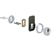 Tesa Assa Abloy - Bouclier de sécurité en acier inoxydable Tesa r. e 800