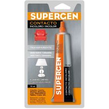 Colle multi-usage – 75 ml – Adhésif de contact incolore à séchage rapide – SUPERGEN