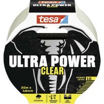 Tesa - ultra power clear 56496-00000-00 Bande de réparation transparent (l x l) 10 m x 48 mm 1 pc(s) W484302