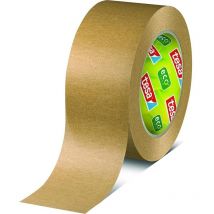 Cinta adhesiva Tesa eco papel ultrafuerte color kraft 25 mt x 50 mm para embalaje