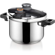 Tescoma 702766 Pentola A Pressione, Acciaio Inossidabile, Argento, 22 Cm