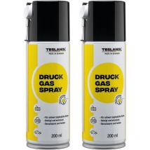 Druckluftspray 26002, 200 ml, 2 Stück - Teslanol