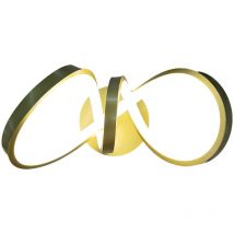 Gold 15W LED-Wandleuchte - Tesoro