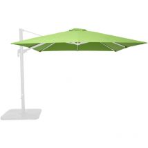 Tessuto per ombrellone sporgente 3x3m verde