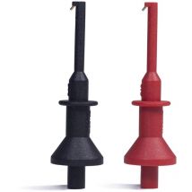 Laoa - Test Hooks Clips, Multimeter Test Lead Kit Mini Test Hook Clip for 2mm Plug Test Probe Electronic Testing ic Grabber