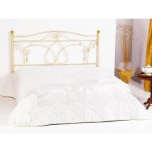Testata Letto una piazza e mezza in Ferro Battuto Ester Colori Ferro: Bronzo anticato - Bronzo anticato