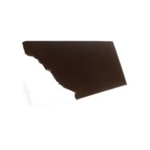 Testata preverniciata testa di moro B7 SV.416 per grondaia