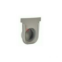 Testata tappo in pvc per canaletta cm 13 x 50 x 14 7,5-9