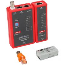 Uni-t - Tester Cables Red Rj45 y Telefono Rj11 y Bnc Ut681c