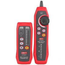 Uni-t - Tester de cables - Comprobación de estado cables RJ45/RJ11 - Apagado automático - Modo nvc - Capacidad antiinterferencias