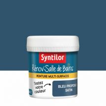 Tester per vernici per bagno Syntilor blu intenso satinato 0,075l Syntilor